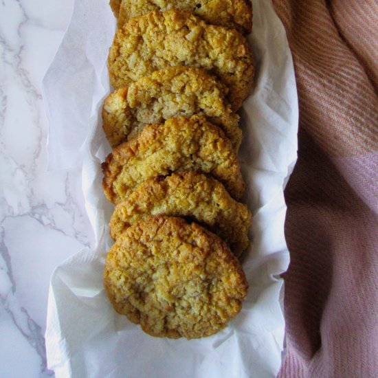 Coconut Oatmeal Cookies