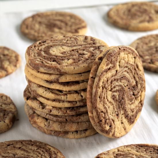 peanut butter chocolate cookies