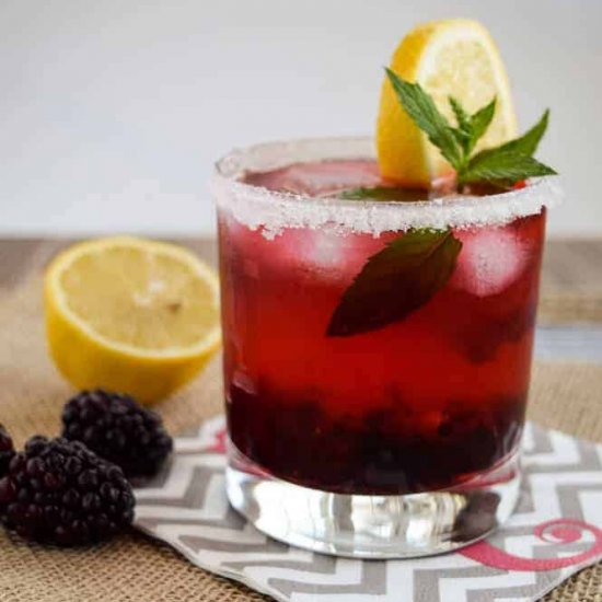 Blackberry Vodka Mojito