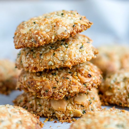 Hemp Seed Anzac Cookies