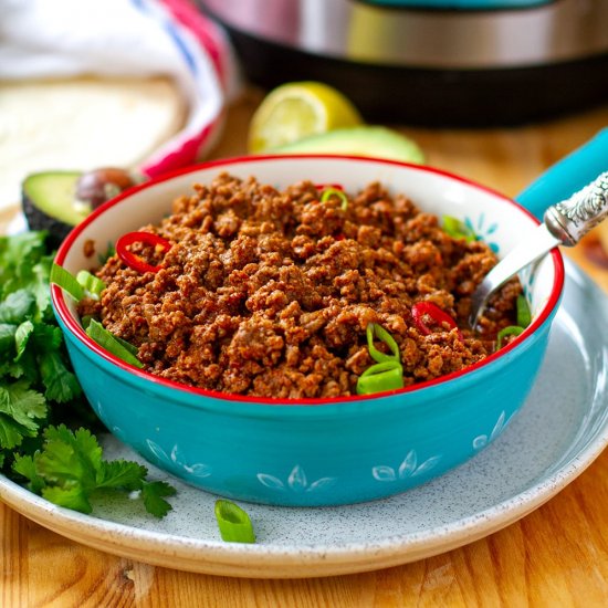 Instant Pot Taco Meat