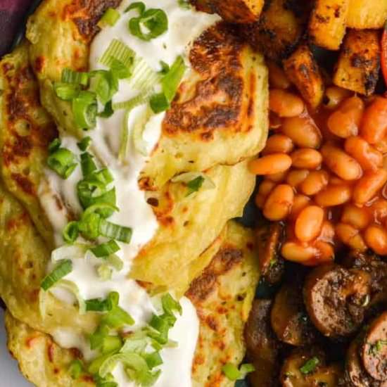 Vegan Boxty (Irish Potato Pancakes)