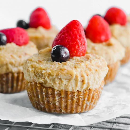 Vegan Mini Cheesecakes