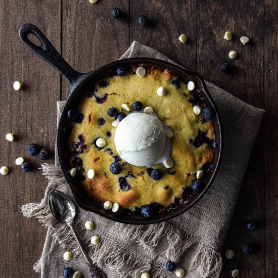 Skillet orange blondie