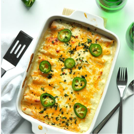 Gluten Free Chicken Enchiladas