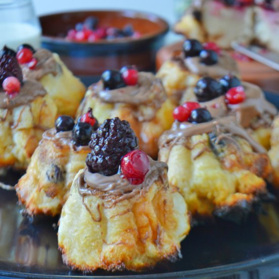 Leftover Easter Bread Cakes