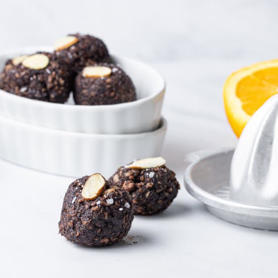 Chocolate Orange Energy Bites