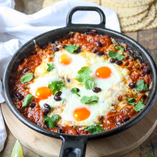 Baked Huevos Rancheros