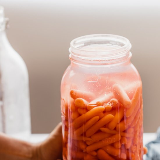 Probiotic-rich Fremented Carrots