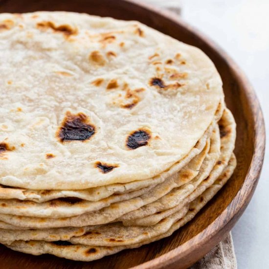 Homemade Flour Tortillas