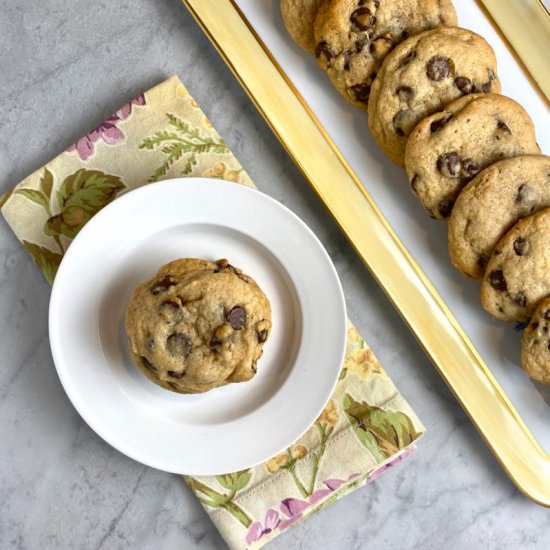 Sourdough Chocolate Chip Cookies