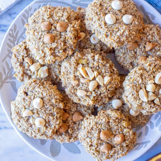 Peanut Butter Banana Cookies