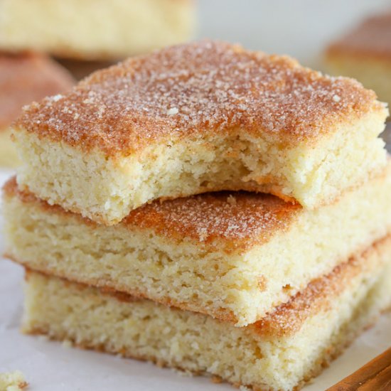 Snickerdoodle Bars