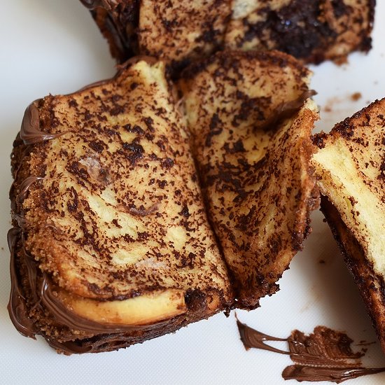 Nutella Pull Apart Bread