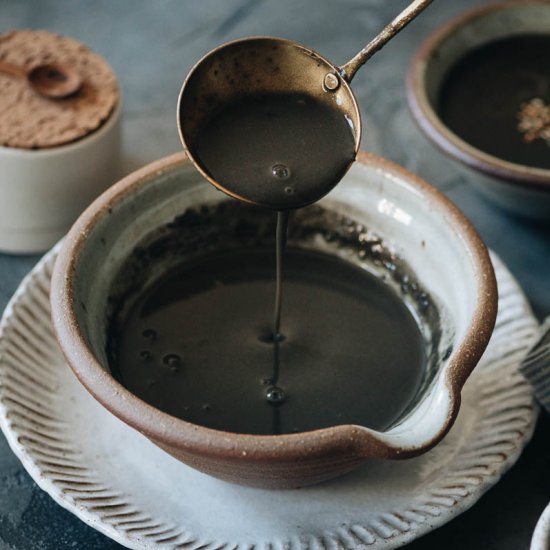 Black Sesame Soup (黑芝麻糊)