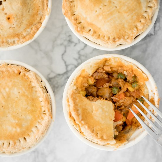 Butter Chicken Pot Pies