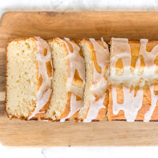 Lemon Loaf with Lemon Glaze