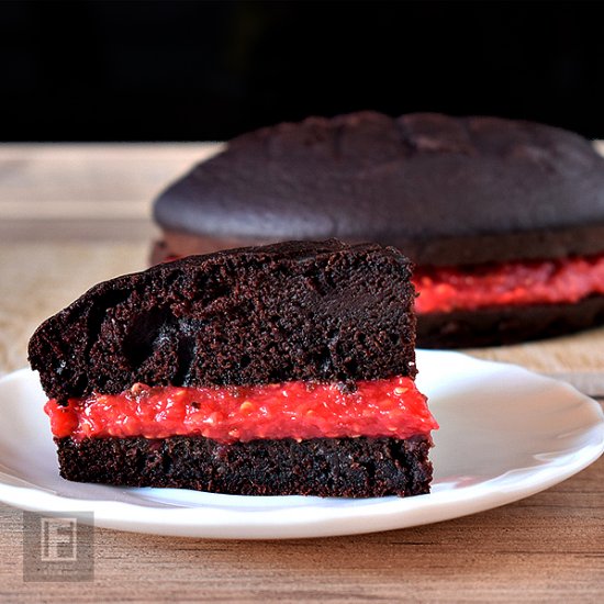 Chocolate Raspberry Cake