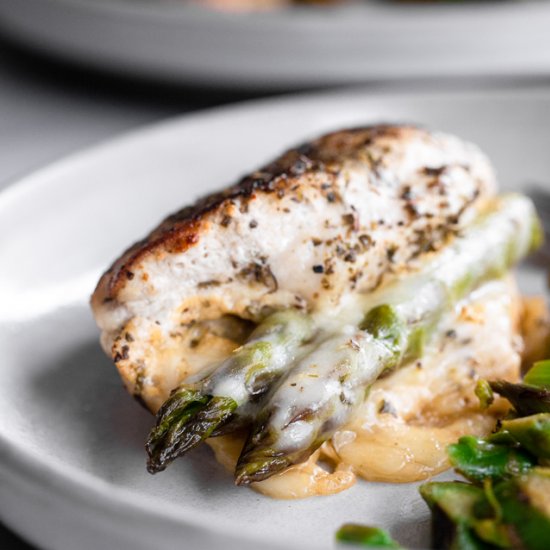 Asparagus Stuffed Chicken Breast