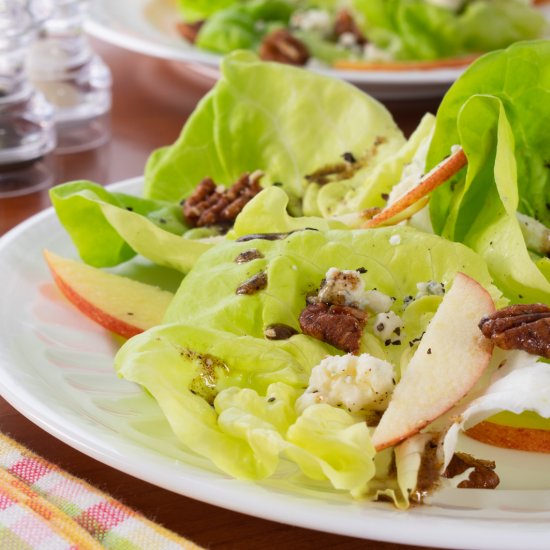 Butter Lettuce with Blue Cheese