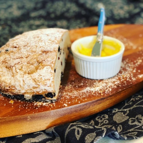 Sweet Blueberry Breakfast Bread