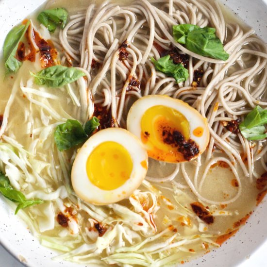 Simple Miso Noodle Soup