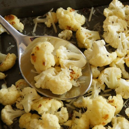 Easy Roasted Cauliflower