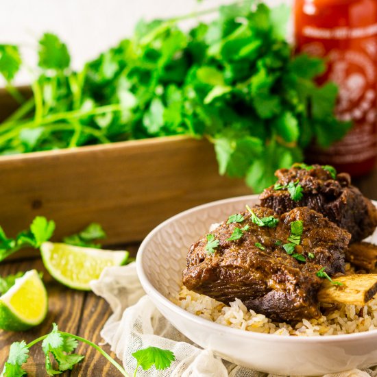 Braised Sriracha Short Ribs