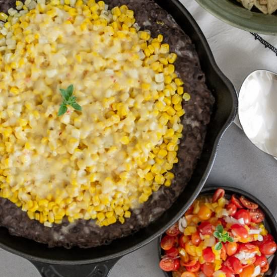 Black Beans and Corn Bake