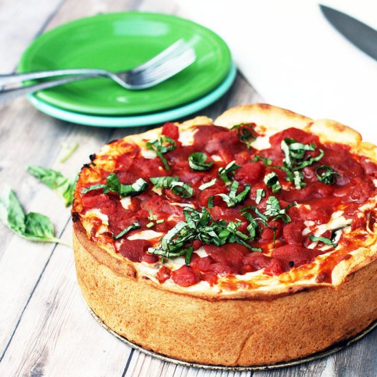 Deep Dish Pizza