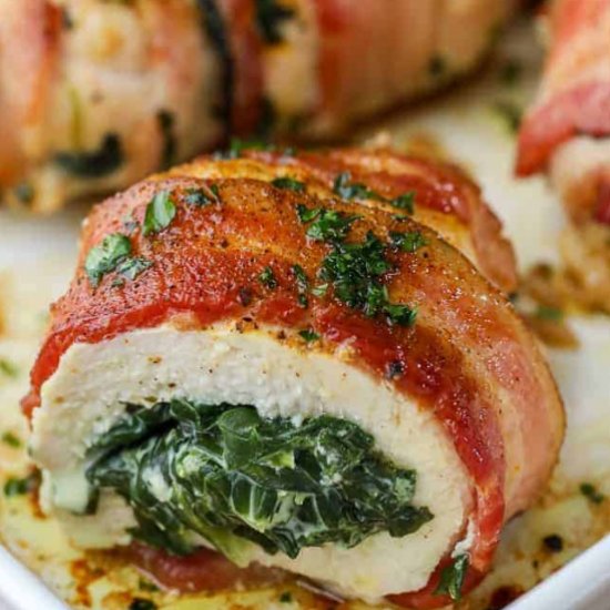 Spinach Stuffed Chicken