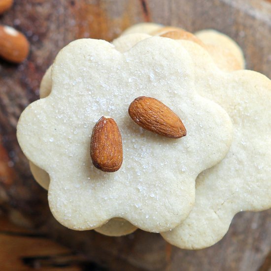 gluten free Almond Shortbread