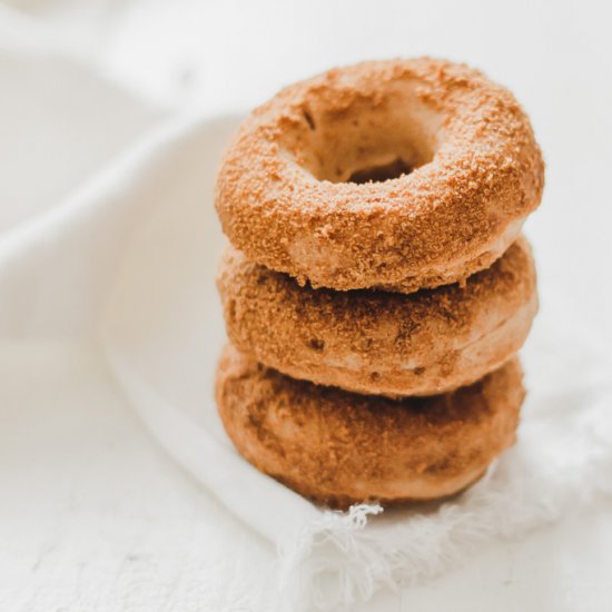 Healthier Cinnamon Sugar Donuts