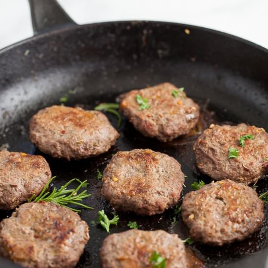 Homemade Breakfast Sausage Patties