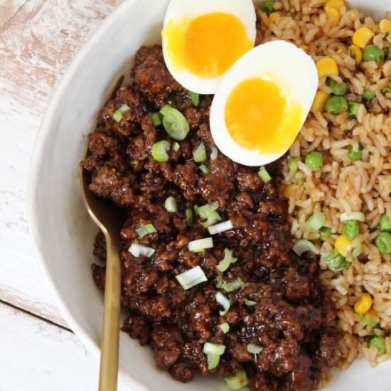 Korean BBQ Beef Bowls