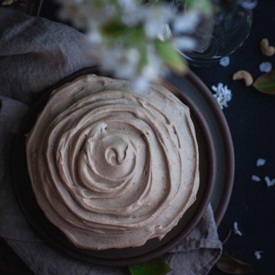 Chocolate Peanut Butter Jam Cake