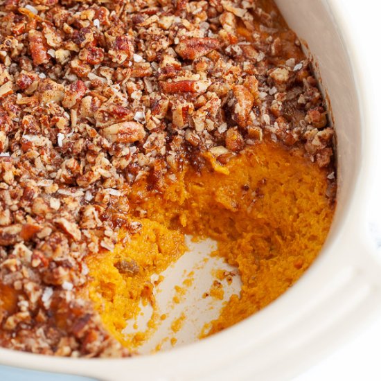 Healthy Sweet Potato Casserole