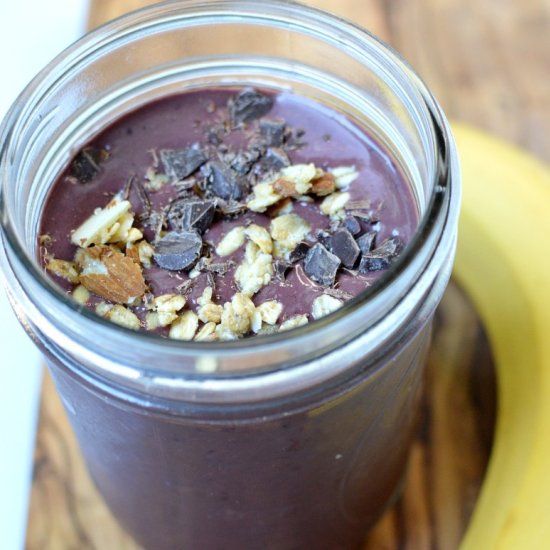 Chocolate smoothie recipe