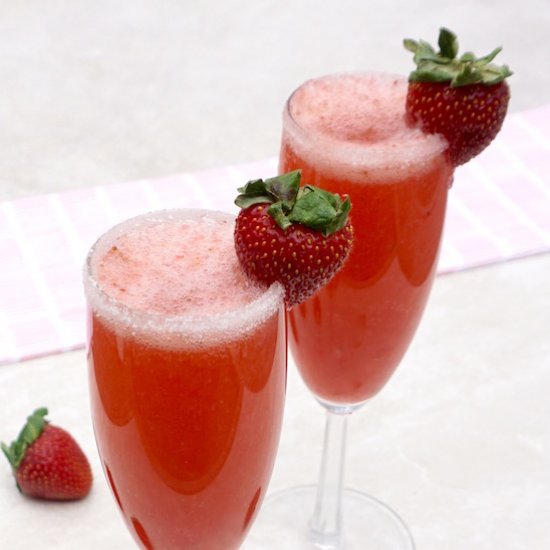 Strawberry Mimosa