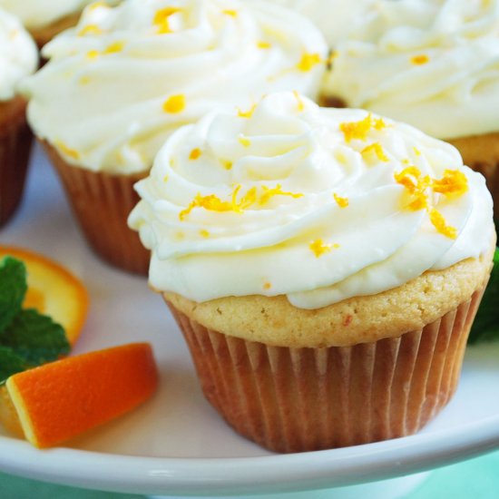 Orange Cupcakes