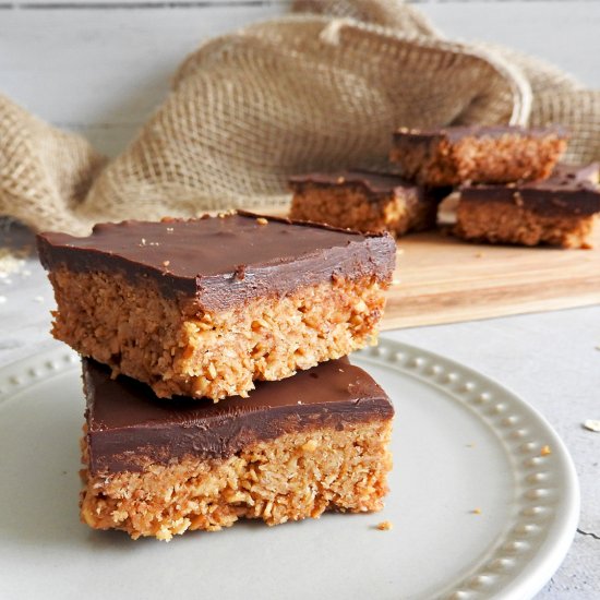 Dark Chocolate Flapjacks