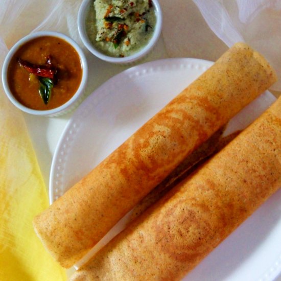 Mixed Lentils Dosa