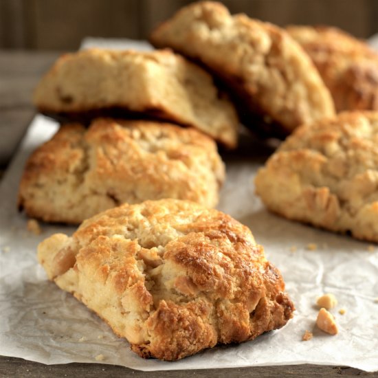 extreme almond scones