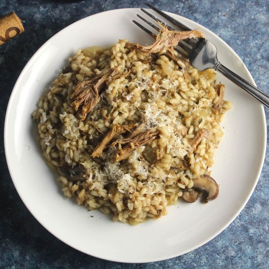 Pulled Pork Risotto