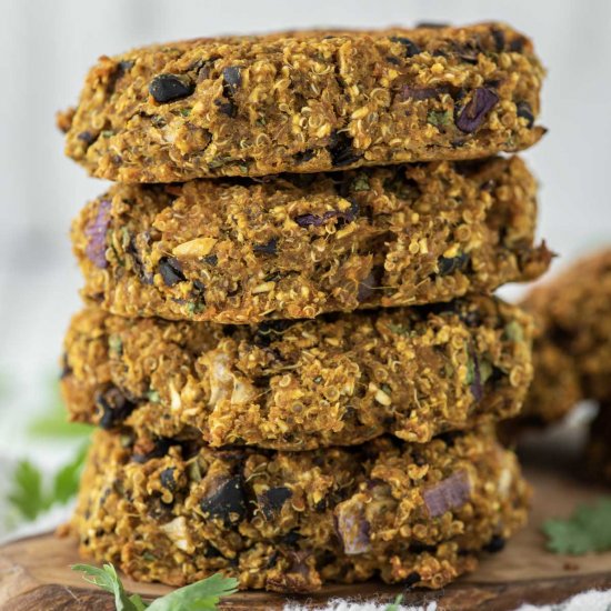 Sweet Potato Black Bean Burger