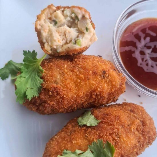 Chicken and Mushroom Croquettes