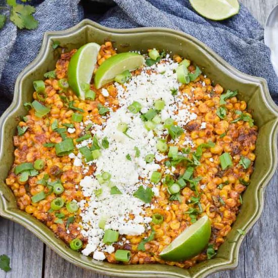 Mexican Street Corn Casserole