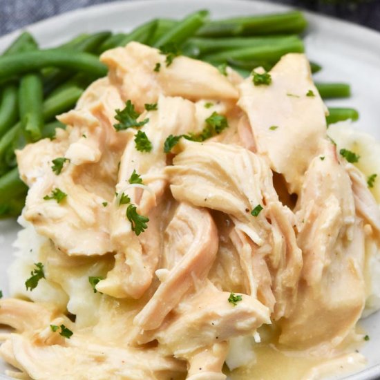 Crockpot Chicken and Gravy