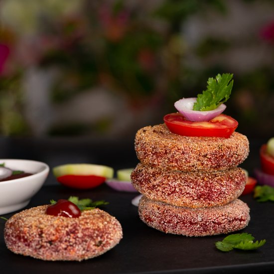 Beetroot Cutlets/ Beetroot Patties