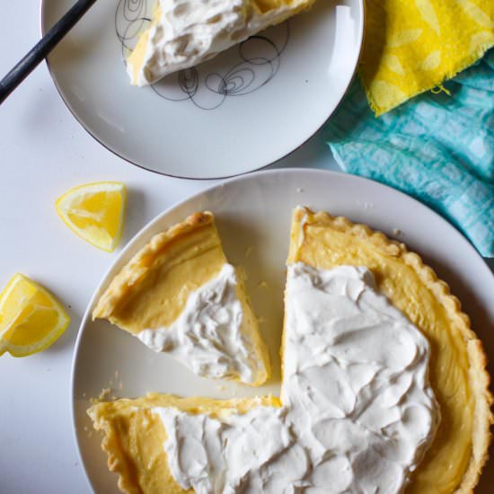 Sour Cream Lemon Tart